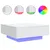 Produktbild 2 för Soffbord med LED vit 80x80x31 cm