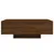 Produktbild 7 för Soffbord med LED brun ek 85x55x31 cm