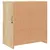 Produktbild 9 för Skänk med LED-belysning sonoma-ek 60x37x67 cm