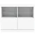 Produktbild 6 för Skänk med LED-belysning vit 81x37x67 cm