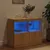 Produktbild 4 för Skänk med LED-belysning sonoma-ek 81x37x67 cm