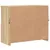 Produktbild 9 för Skänk med LED-belysning sonoma-ek 81x37x67 cm