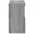 Produktbild 8 för Skänk med LED-belysning grå sonoma 81x37x67 cm