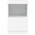 Produktbild 6 för Skänk med LED-belysning vit 41x37x67 cm