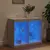 Produktbild 4 för Skänk med LED-belysning vit 81x37x67 cm
