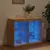 Produktbild 4 för Skänk med LED-belysning sonoma-ek 81x37x67 cm