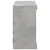 Produktbild 7 för Skänk med LED-belysning betonggrå 81x37x67 cm
