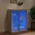 Produktbild 4 för Skänk med LED-belysning vit 81x37x100 cm