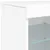 Produktbild 9 för Skänk med LED-belysning vit 41x37x67 cm