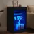 Produktbild 4 för Skänk med LED-belysning svart 41x37x67 cm