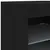 Produktbild 9 för Skänk med LED-belysning svart 41x37x67 cm