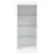 Produktbild 6 för Skänk med LED-belysning vit 41x37x100 cm
