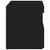 Produktbild 10 för Sängbord med LED-lampor 2 st svart 50x40x45 cm