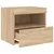 Produktbild 7 för Sängbord med LED-lampor sonoma-ek 50x40x45 cm