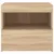 Produktbild 9 för Sängbord med LED-lampor 2 st sonoma-ek 50x40x45 cm