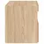 Produktbild 10 för Sängbord med LED-lampor 2 st sonoma-ek 50x40x45 cm