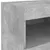 Produktbild 12 för Sängbord med LED-lampor 2 st betonggrå 50x40x45 cm