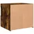 Produktbild 11 för Sängbord med LED-lampor 2 st rökfärgad ek 50x40x45 cm