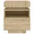 Produktbild 7 för Sängbord med LED-belysning sonoma-ek 40x39x48,5 cm
