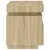 Produktbild 8 för Sängbord med LED-belysning sonoma-ek 40x39x48,5 cm