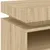Produktbild 10 för Sängbord med LED-belysning sonoma-ek 40x39x48,5 cm