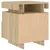 Produktbild 10 för Sängbord med LED-belysning 2 st sonoma-ek 40x39x48,5 cm