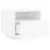 Produktbild 6 för Sängbord med LED-lampor 2 st vit 40x39x37 cm