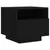 Produktbild 7 för Sängbord med LED-lampor 2 st svart 40x39x37 cm