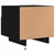 Produktbild 10 för Sängbord med LED-lampor 2 st svart 40x39x37 cm