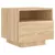 Produktbild 7 för Sängbord med LED-lampor 2 st sonoma-ek 40x39x37 cm