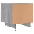 Produktbild 10 för Sängbord med LED-lampor 2 st grå sonoma 40x39x37 cm