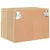 Produktbild 11 för Väggmonterad tv-skåp 2 st sonoma-ek 40x30x30 cm konstruerat trä