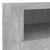 Produktbild 10 för Väggmonterad tv-skåp betonggrå 40x30x30 cm konstruerat trä