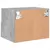 Produktbild 10 för Väggmonterad tv-skåp 2 st betonggrå 40x30x30 cm konstruerat trä