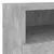 Produktbild 11 för Väggmonterad tv-skåp 2 st betonggrå 40x30x30 cm konstruerat trä