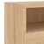 Produktbild 11 för Väggmonterad tv-bänk sonoma-ek 60x30x30 cm konstruerat trä