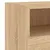 Produktbild 11 för Väggmonterad tv-bänk 2 st sonoma-ek 60x30x30 cm konstruerat trä