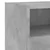 Produktbild 10 för Väggmonterad tv-bänk 2 st betonggrå 60x30x30 cm konstruerat trä