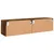 Produktbild 10 för Väggmonterad tv-bänk 2 st rökfärgad ek 60x30x30 cm