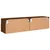 Produktbild 10 för Väggmonterad tv-bänk 2 st brun ek 60x30x30 cm konstruerat trä