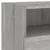 Produktbild 11 för Väggmonterad tv-bänk 2 st grå sonoma 80x30x30cm konstruerat trä