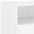 Produktbild 10 för Väggmonterad tv-bänk vit 100x30x30 cm konstruerat trä