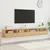 Produktbild 3 för Väggmonterad tv-bänk 2 st sonoma-ek 100x30x30cm konstruerat trä