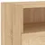 Produktbild 10 för Väggmonterad tv-bänk 2 st sonoma-ek 100x30x30cm konstruerat trä