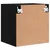 Produktbild 10 för Väggmonterad tv-skåp 2 st svart 40,5x30x40 cm konstruerat trä