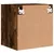 Produktbild 10 för Väggmonterad tv-bänk 2 st rökfärgad ek 40,5x30x40 cm