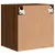 Produktbild 10 för Väggmonterad tv-skåp 2 st brun ek 40,5x30x40 cm konstruerat trä