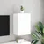 Produktbild 3 för Väggmonterad tv-bänk vit 40,5x30x60 cm konstruerat trä