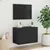 Produktbild 3 för Väggmonterad tv-bänk svart 60x30x41 cm
