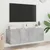 Produktbild 4 för Väggmonterad tv-bänk 2 st betonggrå 60x30x41 cm
